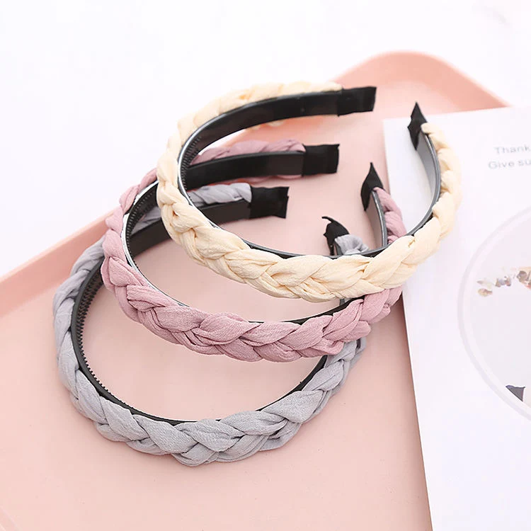 Braided Trendy Twists Headband Vintage Hair Hoop