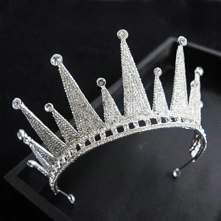 Bridal Tiara Birthday Diamond Crown Luxury Sweet Princess Crown Hair Accessories Bridal Wedding Dress Wedding Accessory